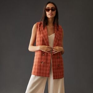 BNWT Anthropologie longline vest